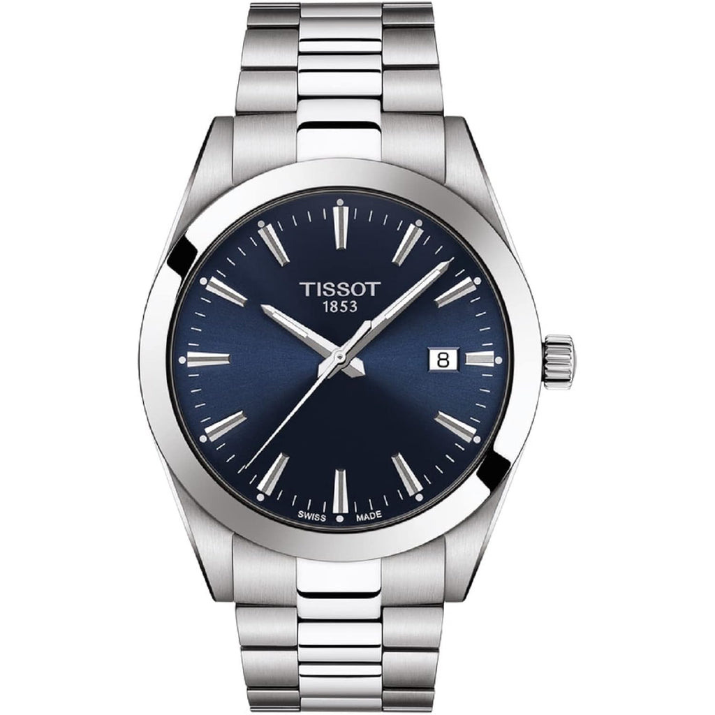 Tissot Mens Gentleman Stainless Steel Dress Watch
