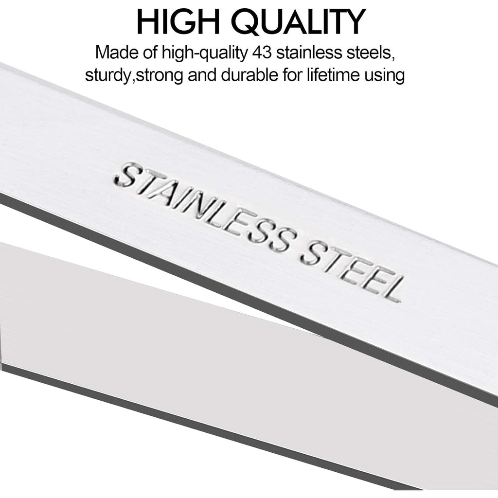 Fish Bone Tweezers, Professional Stainless Steel Flat And Slant Pliers Set For Kitchen Salmon Trout, 1 Set | Professional Stainless Steel, Flat And Slant Pliers Set, For Kitchen Salmon Trout