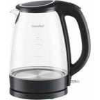 Comfee' Electric Kettle, 1.7L Hot Water Boiler, 1500W Fast Boil, Glass Electric Tea Kettle With Led Indicator, Auto Shut-Off And Boil-Dry Protection, Bpa Free