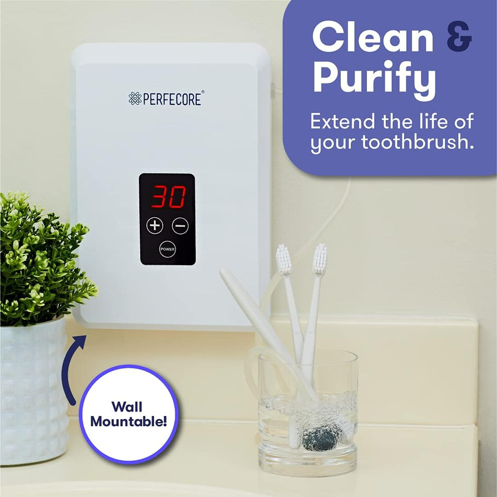 Water Ozonator - Odor Eliminator And Fresh Water Machine W/Diffuser Stones And Timer - For Home, Kitchen, Fruits & Vegetables - 600 Mg/Hour