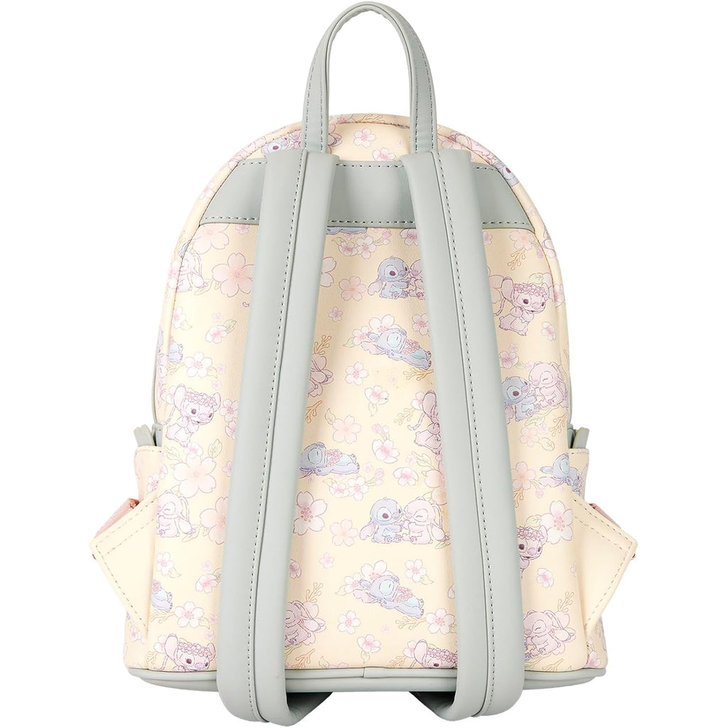 Loungefly Disney Cute Stitch Cherry Blossom Mini Backpack