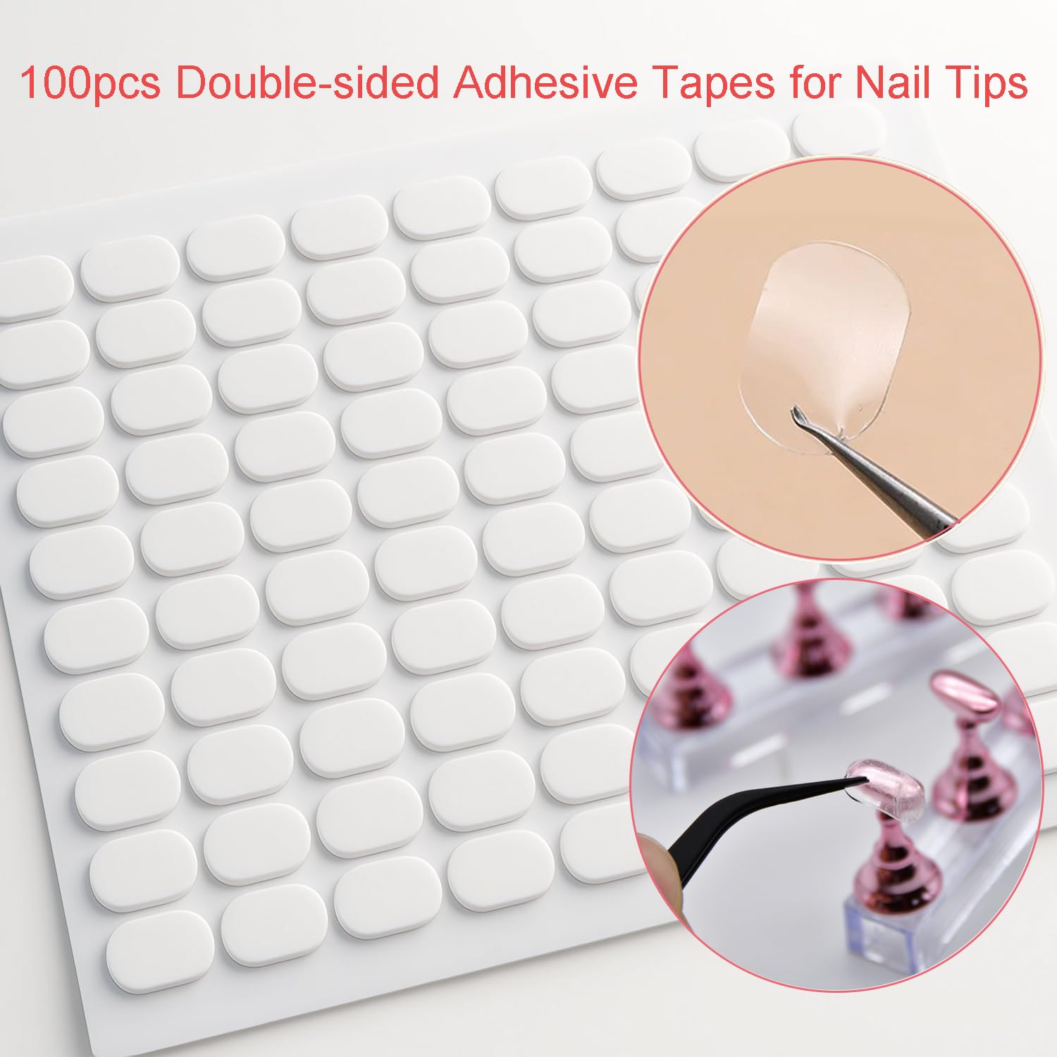 Nail Art Tools Kit – 15 Nail Art Brushes, 5 Double End Dotting Pens, Nail Stand Holders, Tweezers & 100 Adhesive Putty Tabs – Nail Design Tools Set for Acrylic, Gel, DIY & Salon Use
