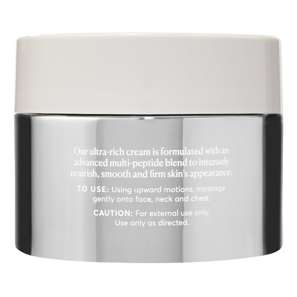 Naturium Multi-Peptide Rich Cream, Hydrating & Nourishing To Help Appearance Of Fine Lines & Wrinkles, Vegan & Cruelty-Free, 1.7 Oz