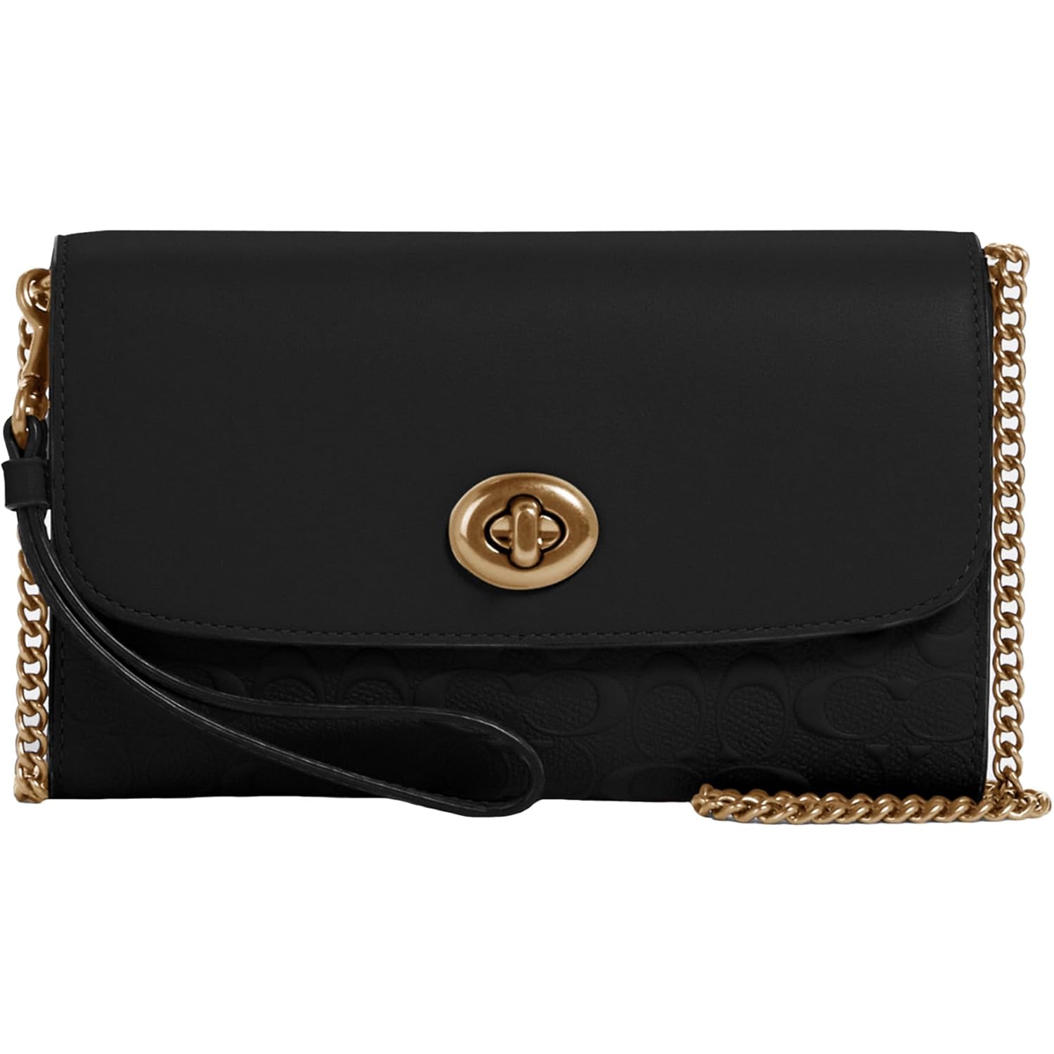 Coach Women's Chain Crossbody in Signature Canvas