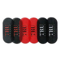 Tru Barber Hair Grippers ® 3 Colors Bundle Pack 6 Pcs For Men And Women - Salon And Barber, Hair Clips For Styling, Hair Holder Grips (Black/Red/Black)