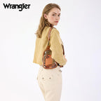 Wrangler Crossbody Clear Sling Bags for Women Stadium Approved Cross Body Purse for Sports Events Concerts