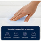 Avenco Twin Mattress, 10 Inch Medium Firm Twin Size Mattress In A Box, Hybrid Mattresses With Smarts™ Coil Pocket Springs For Motion Isolation, Strong Edge Support, Certipur-Us Certified