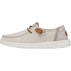 Heydude Women'S Wendy Washed Canvas | Women’S Shoes | Women’S Lace Up Loafers | Comfortable & Light-Weight
