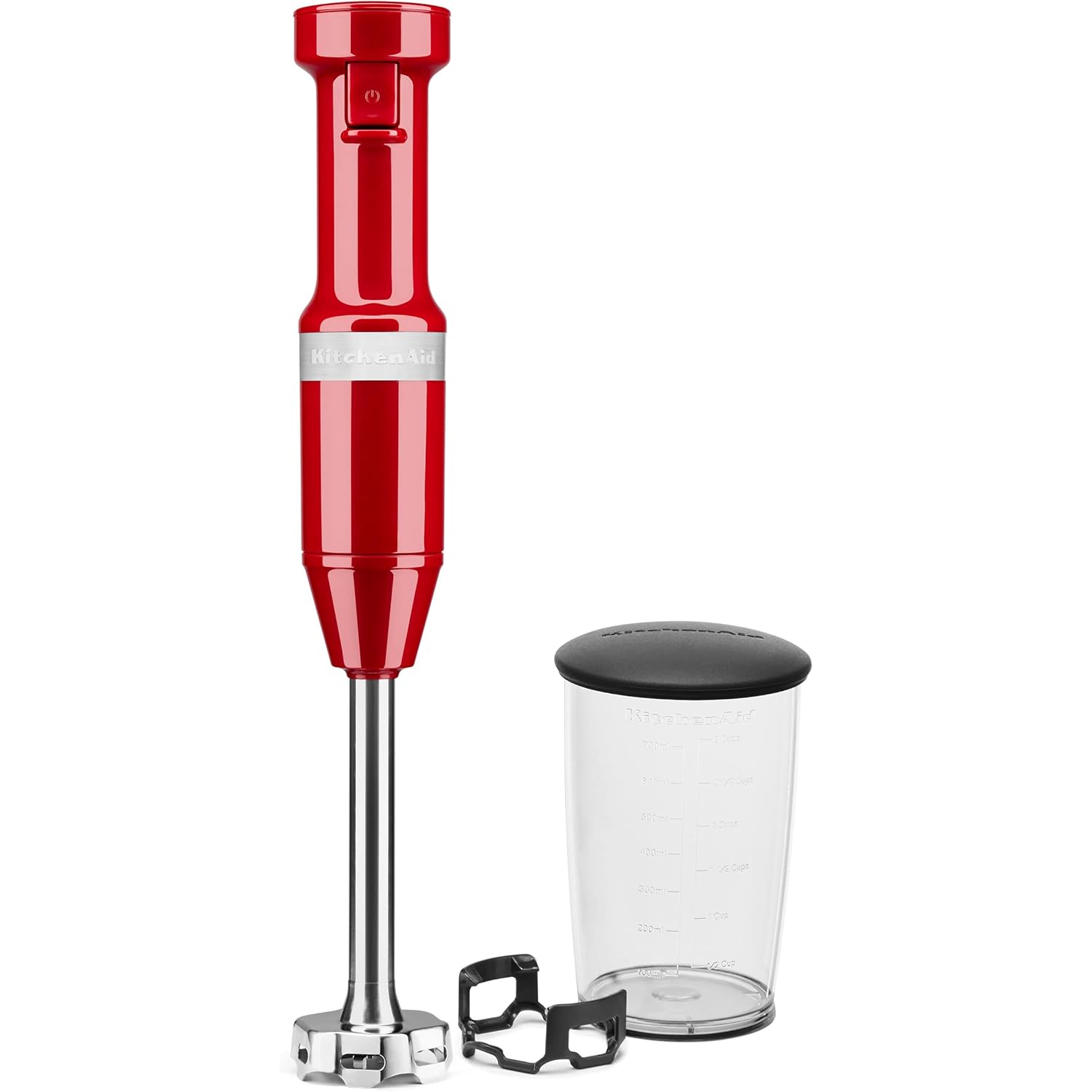 KitchenAid Variable Speed Corded Hand Blender KHBV53, Empire Red