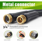 Garden Hose 50Ft – Lightweight Water Hose 3/4”, Flexible Hose With 10 Sprayer, Burst-Resistant, Anti-Kink For Outdoor Use, Watering(Green)