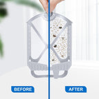 Flying Insect Trap & 5 Cartridges - Attracts And Traps Flying Insects Fruit Flies Mosquitoes - Compatible With Refill (1 Plug-In Base + 5 Cartridges)