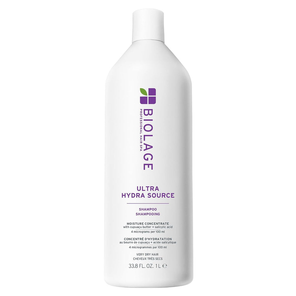 Biolage Ultra Hydra Source Shampoo - Deeply Moisturizes & Conditions Very Dry Hair, For Thick Hair