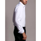 Beilu Stretch Mens Slim Fit Dress Shirts Formal Long Sleeve Button Down Shirts