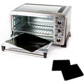 Two-Pack 100% Non-Stick 11" Toaster Oven Liner. Finally, Prevent Spillovers, Gunk & Odors! Great Teflon Liner For Toaster Ovens, Dishwasher Safe, Best Toaster Oven Accessories