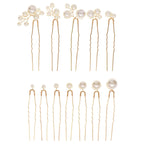Handmade Pearl Bridal Hair Pins Wedding Hair Accessories For Women Brides Bridesmaid