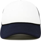 Dalix Two Tone Trucker Hat Summer Mesh Cap With Adjustable Snapback Strap