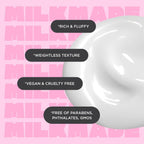 Cake Beauty, Shea Butter Body Cream Body Lotion For Women Dry Skin, Basic, Milk Made Indulgent, 7 Fl Oz