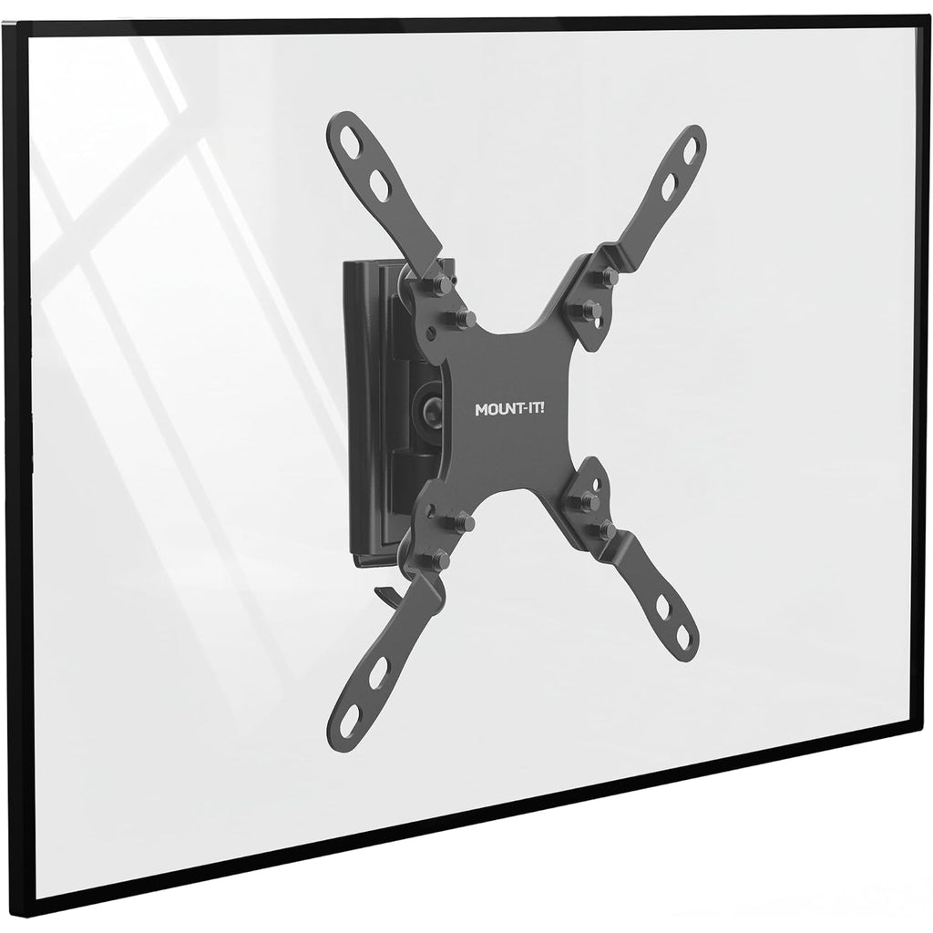Mount-It! Rv Tv Wall Mount - Dual Wall Plates - Move Tv Between Indoor And Outdoor - Quick-Release Full Motion - Marine-Grade Rustproof Aluminum - 19–43" Tvs - Vesa 75X75–200X200-33 Lbs - ±30° Tilt