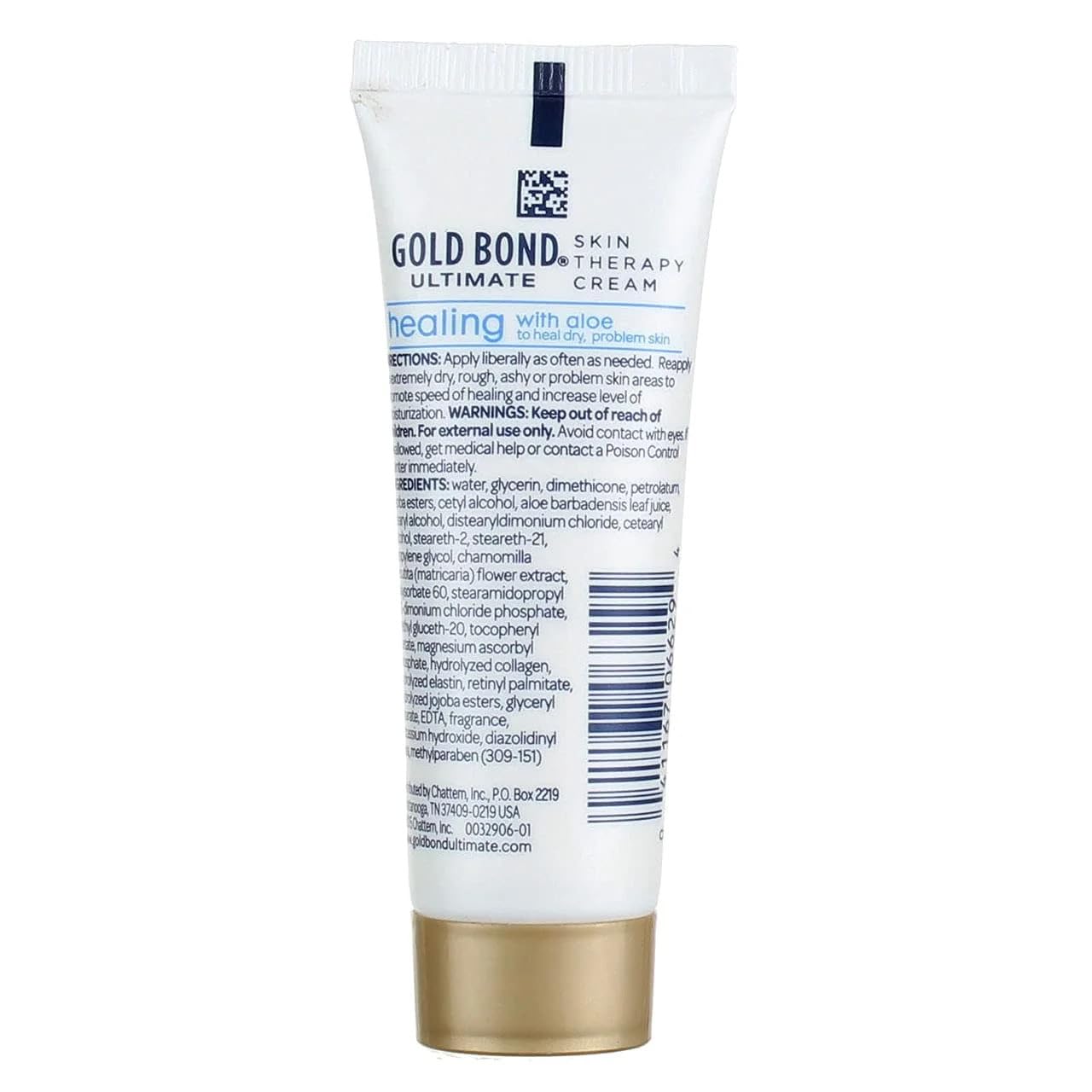 Gold Bond Ultimate Healing Skin Therapy Lotion Aloe Travel Size 1 Oz (2Pack)