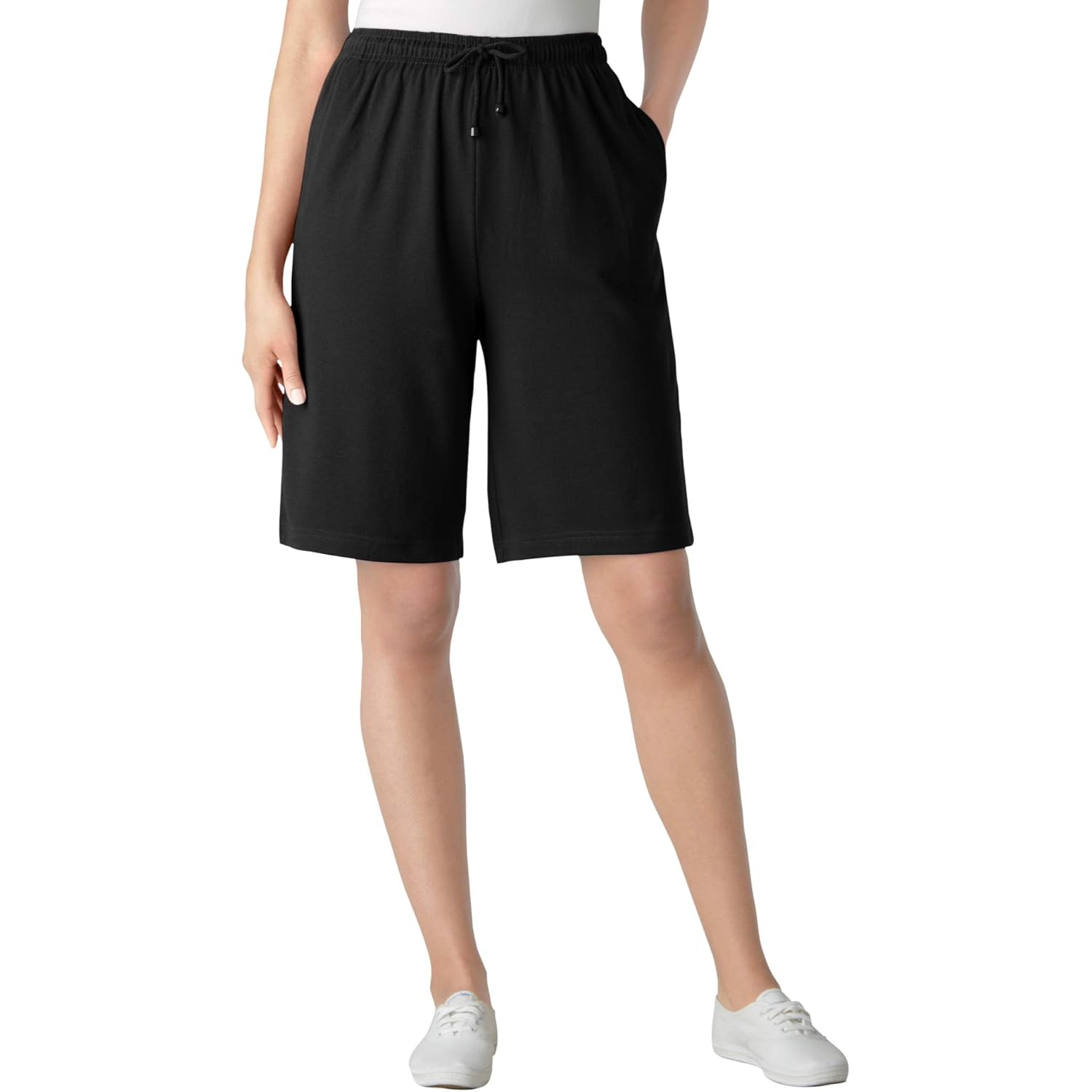 Plus Size Sport Knit Short