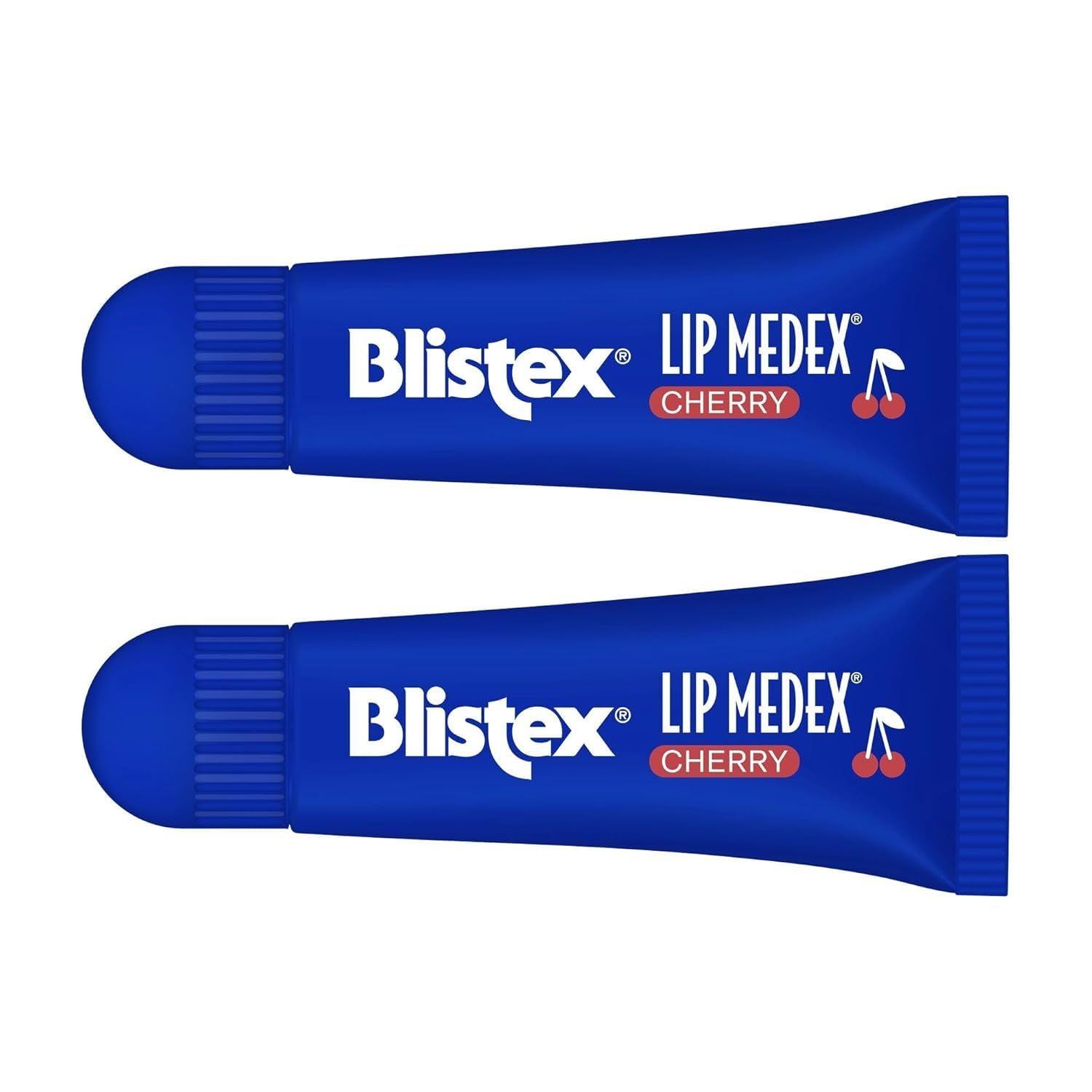 Blistex Cherry Lip Medex, 0.35 Oz Each, Advanced Hydration, Medicated Relief With Cooling, Soothes And Protects, Restores Healthy Moisture Balance To Lips, 2 Count, 1 Pack