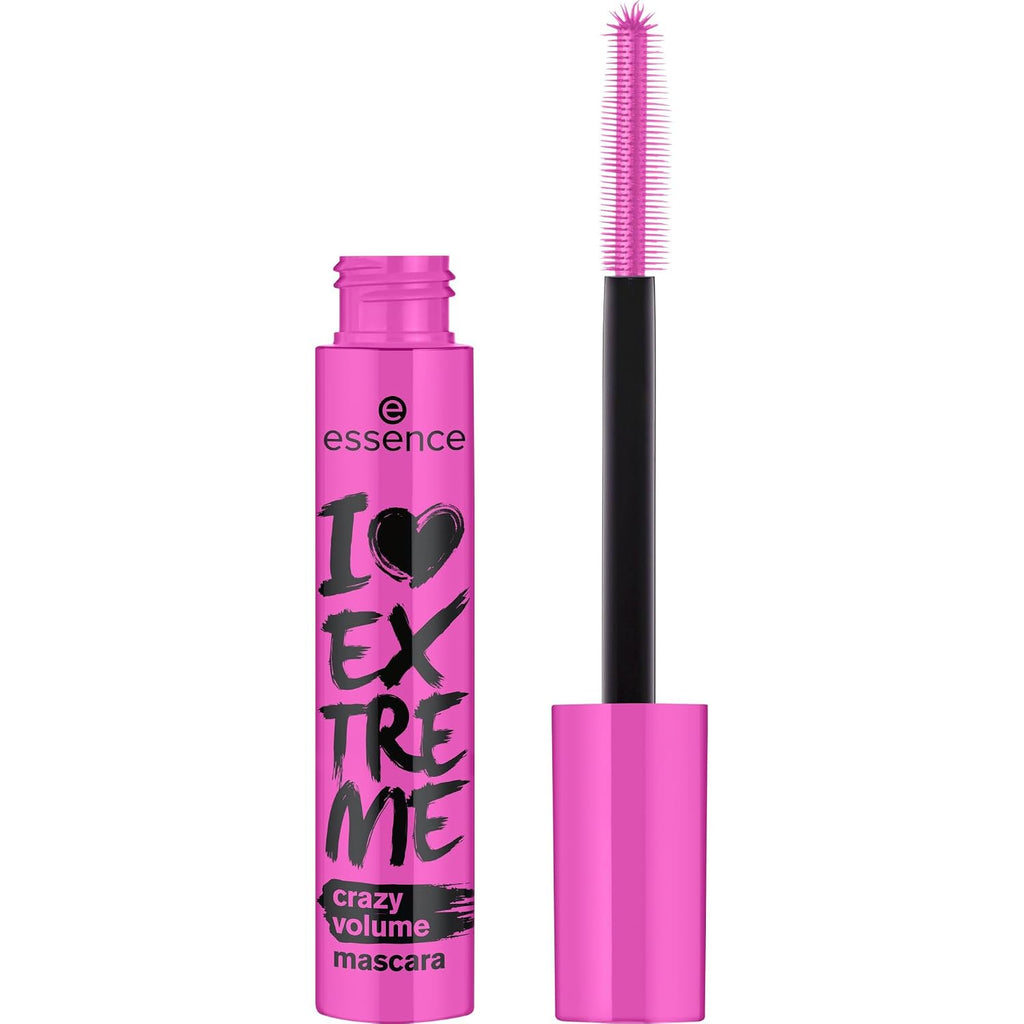 Essence | I Love Extreme Crazy Volume Mascara (Pack Of 1) | Intense & Dramatic Volume & Length In One Swipe | Vegan & Cruelty Free