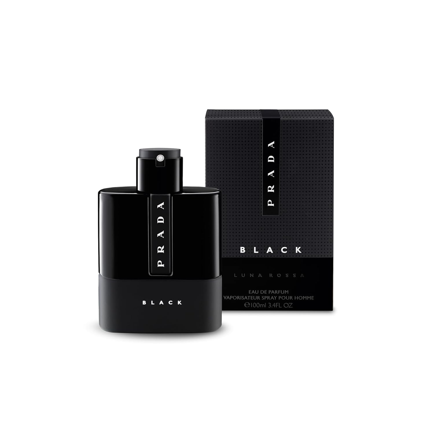 Prada Luna Rossa Black for Men 3.4 oz Eau de Parfum Spray