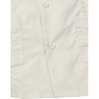 Jogal Mens Guayabera Shirts Cuban Short Sleeve Casual Button Down Beach Shirt
