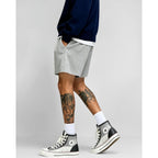 Men’S Baggy Sweat Shorts Above The Knee, Casual Gym Y2K Loose Fit Shorts With Drawstring Waist