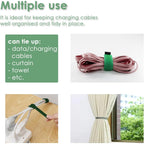 Garden Tie Green Tape, Plant Supports, Gentle On Plants (16.4Ft × 0.6 Inch, 1 Roll, Green)