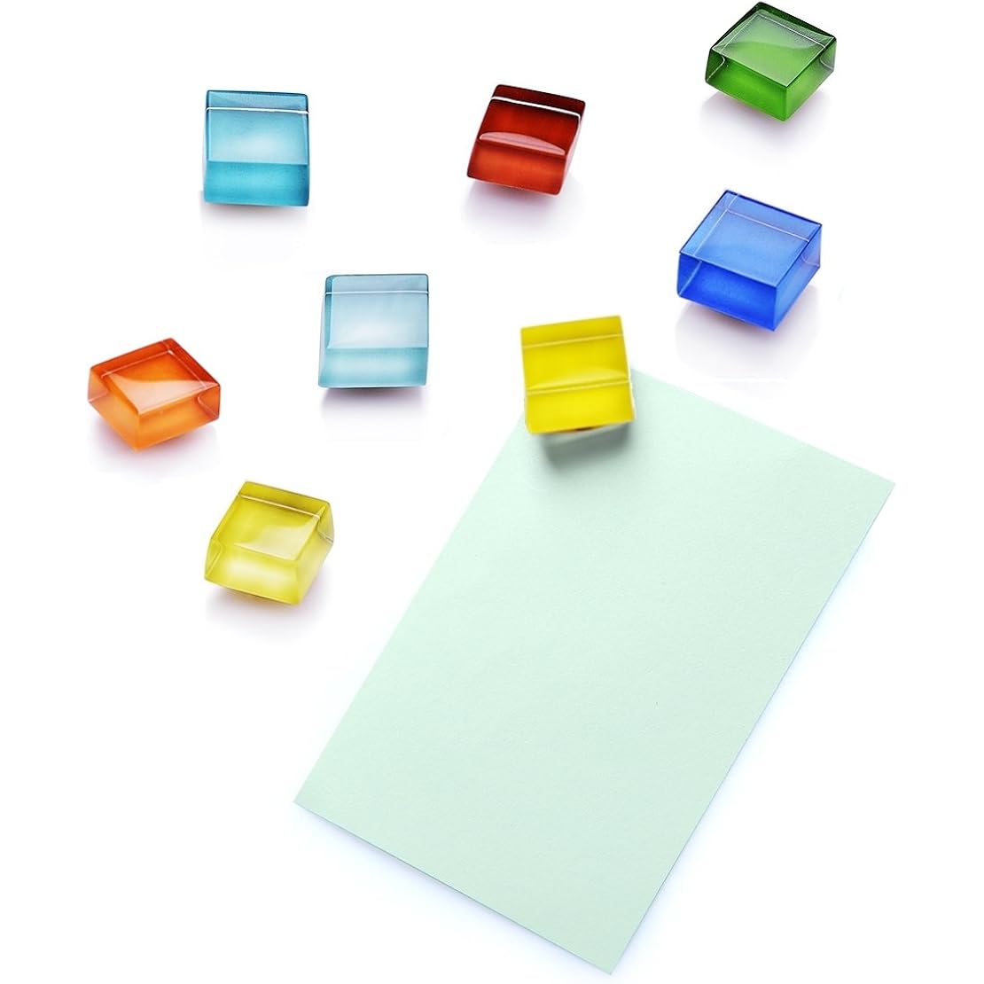 Mymazn 24 Color Refrigerator Magnets - Colorful Fridge Magnets With Cute Decorative Designs For Office, Kitchen, Locker, Glass