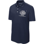 Custom Polo Shirts For Men Custom Embroidered Polo Shirt, Personalized With Text & Logo Black