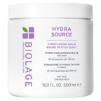 Biolage Hydra Source Conditioning Balm - For Fine To Medium Dry Hair, Moisturizes, Detangles & Adds Softness, Infused With Fermented Aloe & Micro-Filtered Hyaluronic Acid, Vegan & Paraben-Free