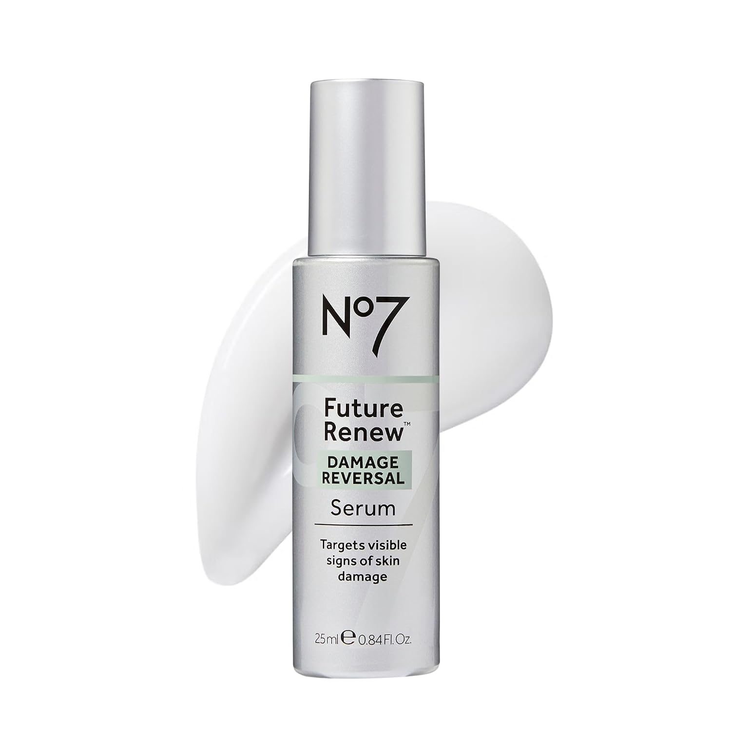 No7 Future Renew Damage Reversal Anti Aging Serum For Face - Face Serum For Women With Peptides To Support Skin Repair - Helps Reduce Fine Lines, Wrinkles, Dryness & Uneven Tone (0.84 Fl Oz)