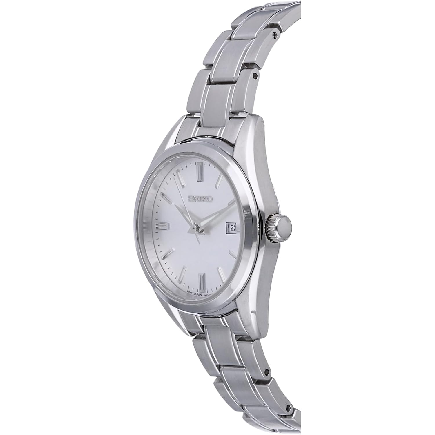 Seiko Watch For Women - Date Calendar, And Water-Resistant To 100M