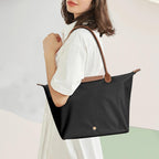 Tote Bag For Women With Purse Organizer Insert, Foldable Waterproof Nylon Bag For Travel, And Daily Use,Medium Size.