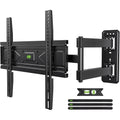 USX MOUNT Swivel TV Wall Mount for 26-60 Inch TVs up to 80 lbs, Single Articulating Arm, Full Motion TV Wall Mount Bracket with Swivel and Tilt, Max VESA 400x400mm
