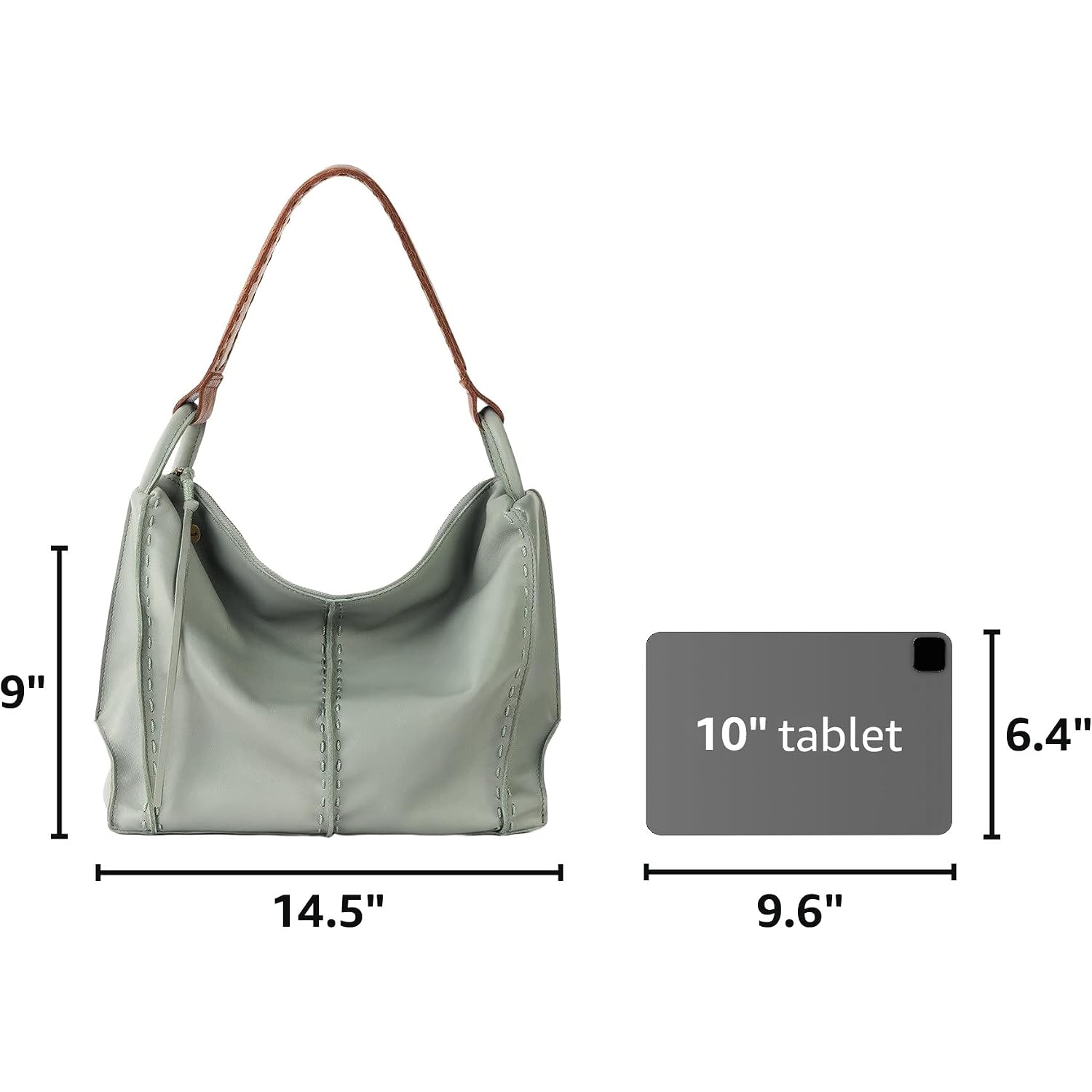 The Sak Los Feliz Hobo Purse - Premium Large Leather Women'S Handbag For Everyday & Travel - Durable Purse With Zipper Pocket