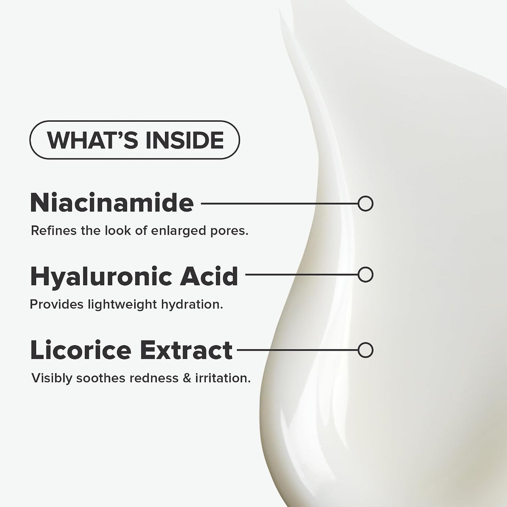 Paula'S Choice Clear Oil-Free Face Moisturizer, Lightweight Facial Cream For Acne-Prone Skin, Hyaluronic Acid, Pore-Minimizing Niacinamide, Soothing Antioxidants, Calms Redness, Fragrance- Free