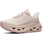 Allswifit Women'S Slip On Walking Shoes Cushioning Hands Free Non Slip Breathable Comfort Workout Running Jogging Gym Athletic Tennis Moveslide Fashion Sneakers