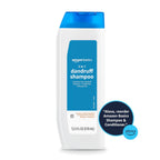 Amazon Basics 2-In-1 Anti-Dandruff Shampoo & Conditioner, Itch Relief, Safe For All Hair Types, Paraben-Free, Gentle And Ph Balanced, 12.5 Fluid Ounces, 1-Pack (Previously Solimo)