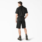 Dickies Mens Loose Fit Flat Front Work Shorts