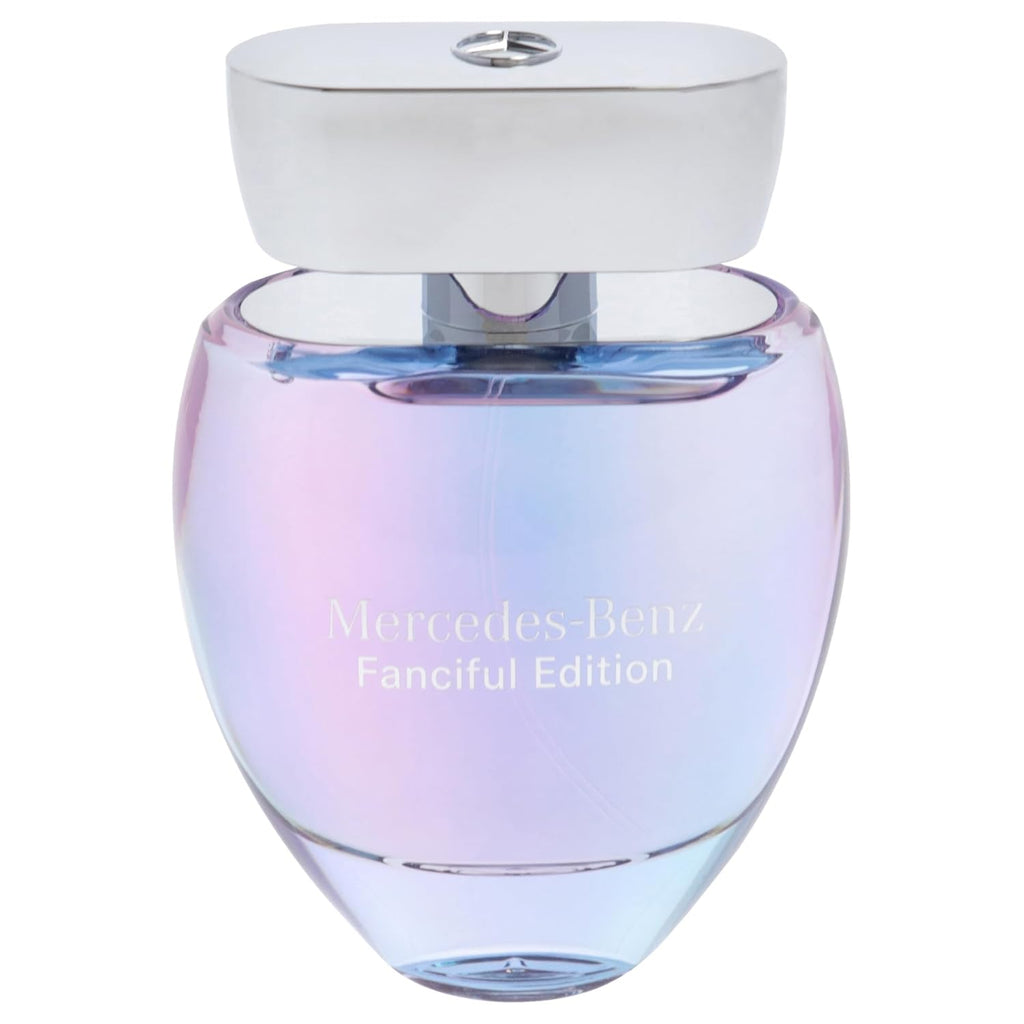 Mercedes Benz Fanciful Eau De Toilette Perfume Spray for Women - 3 Fl Oz - Parfum for Her - Citrus & Musky Scent - Luxury Long Lasting Fragrance with Notes of Mandarin, Rose & Amber wood