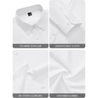Button Down Shirts for Women Oxford Shirt Cotton Dress Shirts Collared Long Sleeve Wrinkle Free Blouse Tops