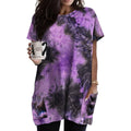 RITERA Plus Size Tops for Women Long Tunic Tops Summer Long Shirts Short Sleeve Spring Tops with Pockets for Leggings XL-5XL