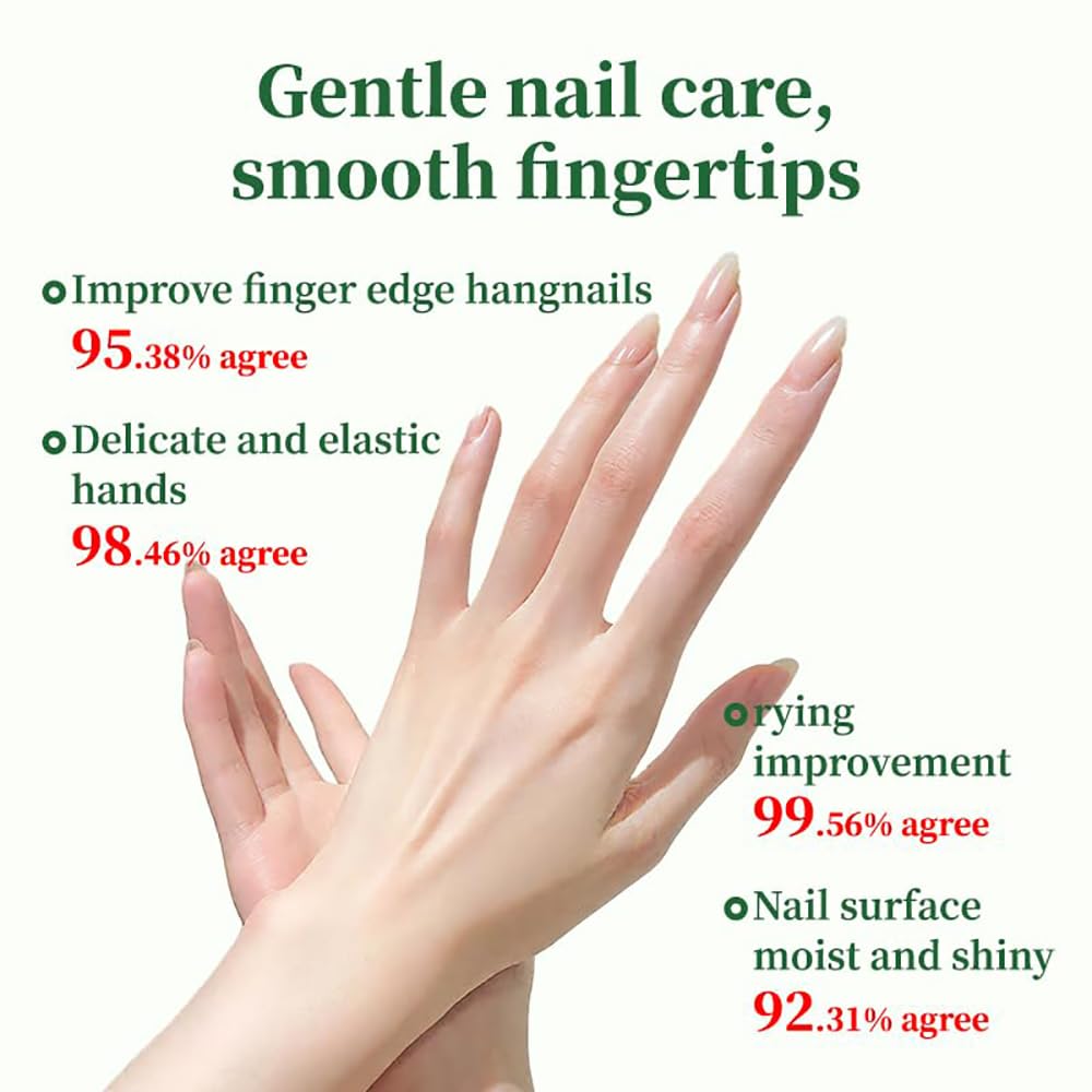 Oprtuisi Nail Care Cuticle Oil, 2-Pack Fast Absorbing Repair Serum for Cracked Cuticles, Suitable for Manicures and Home Care