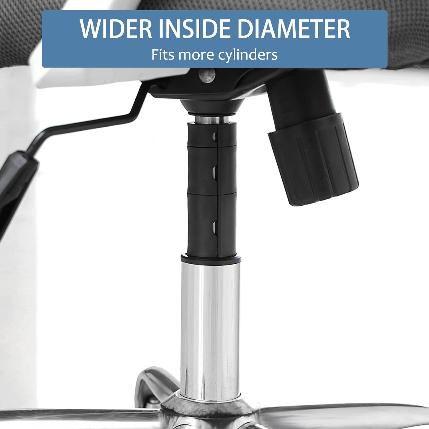 Salbree Office Chair Hero Fix Attaches Clamps To Large Cylinder Piston Stops Your Chairs From Sinking When Computer Hydraulic Lift Has No Gas Stop Replacement