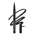 E.L.F. H2O Proof Eyeliner Pen, Felt Tip, Waterproof, Long-Lasting, High-Pigmented Liner For Bold Looks, Vegan & Cruelty-Free, Jet Black. 0.02 Fl Oz