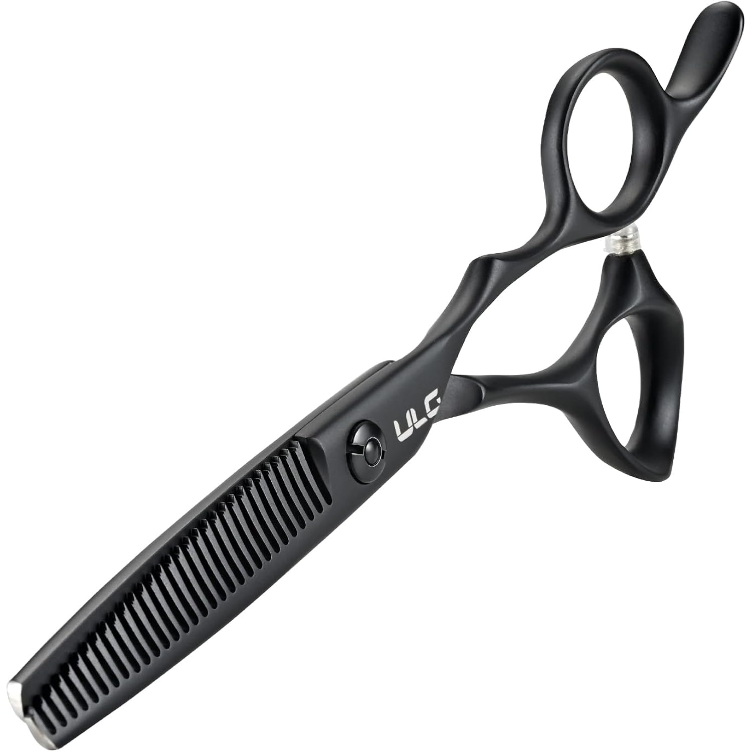 Ulg Texturizing Shears – Professional Stainless Steel, 30-Teeth Thinning Scissors, Teflon Coated, Deer Tooth Blades For Precise Thinning And Layering, Ideal For Stylists And Barbers