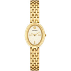 Tory Burch Women'S Oval Stainless Steel Two-Hand Watch